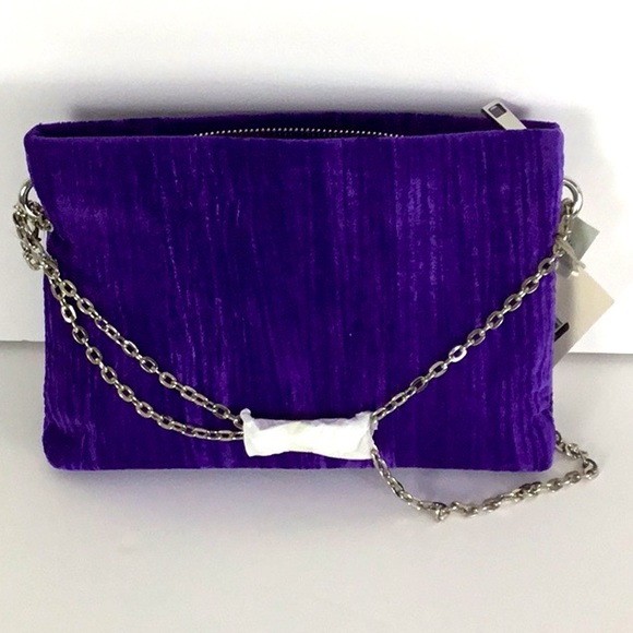 A New Day Purple Cross Body bag Detachable Strap Whimsical Fairy Punk Cocktail - Picture 9 of 9